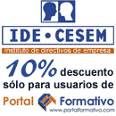 Descuento especial del 10% para los usuarios de Portal Formativo en los Masters de IDE-CESEM (01/06/2005)
