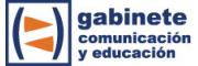 Ver CURSOS y MASTERS de Gabinete de Comunicacin y Educacin